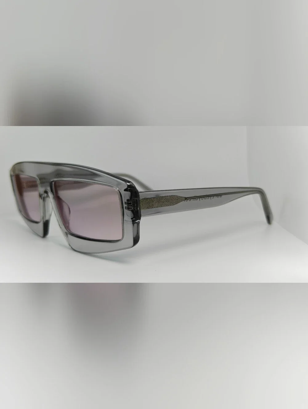Hanna. Sleek Smoke Color Frame. Unique. 1980s Frame.